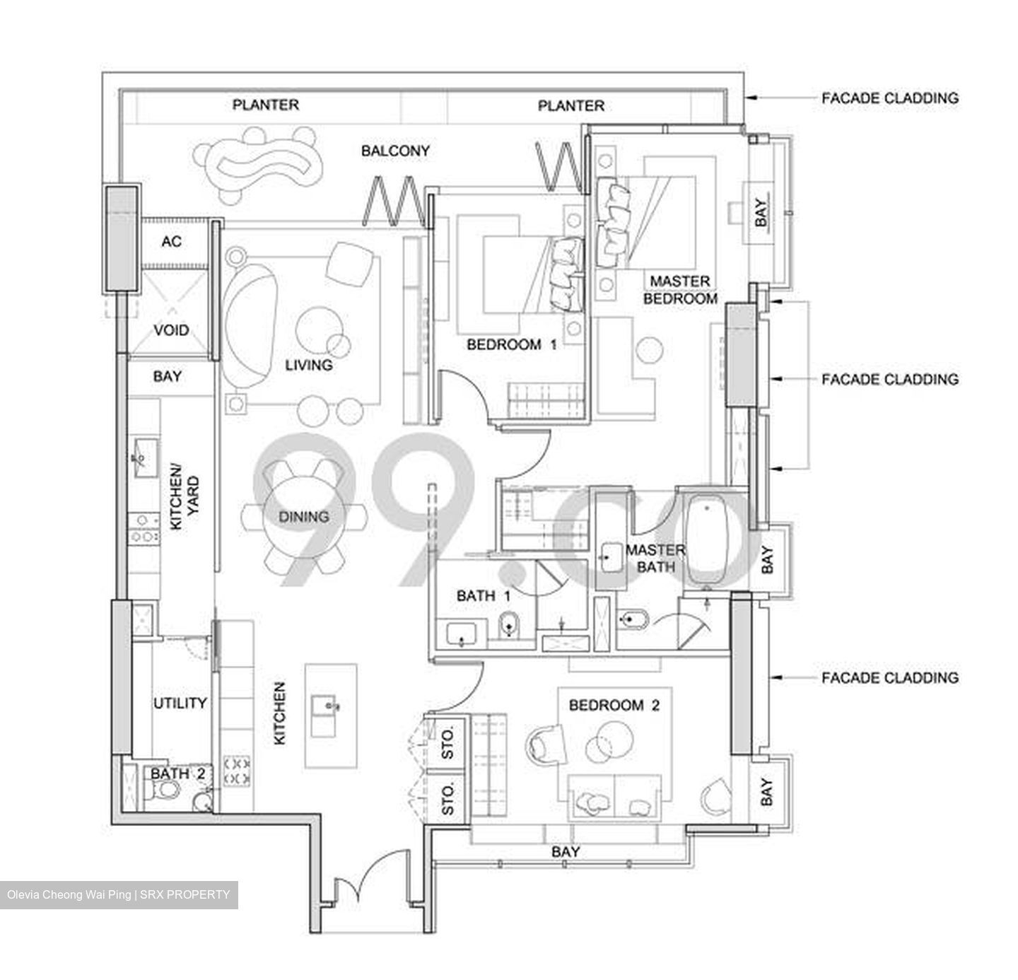 South Beach Residences (D7), Apartment #274093941